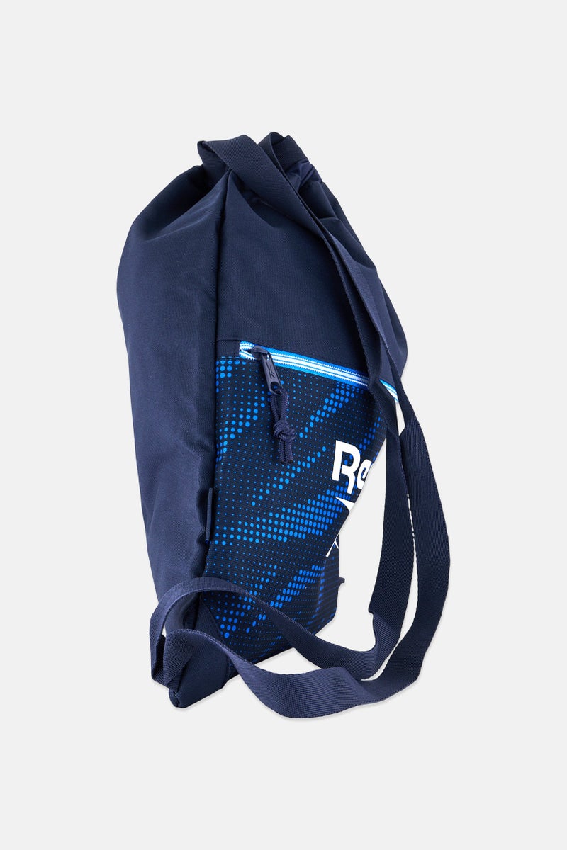 Reebok Men Brand Logo Gym Bag, Black  - Image 3