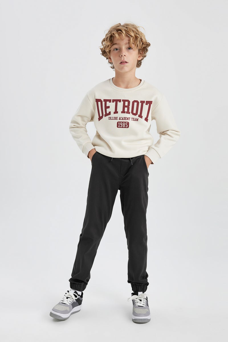 DeFacto Boy Jogger Leg Gabardine Trousers  - Image 2