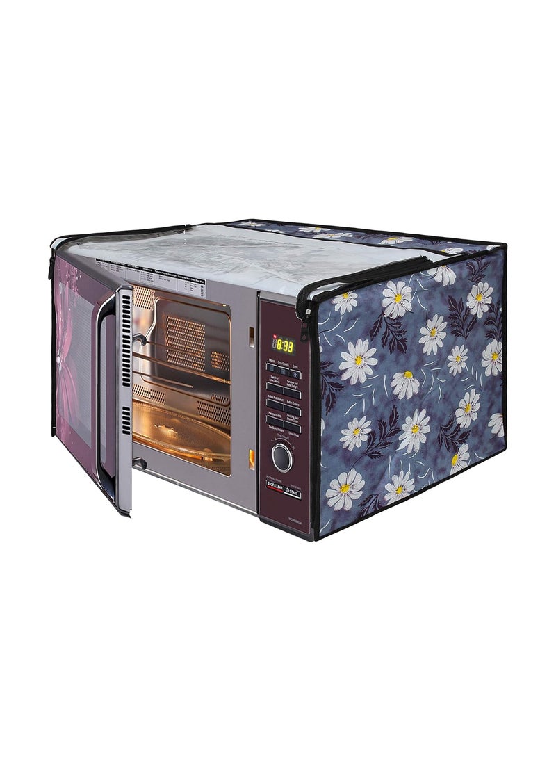 Lithara Lithara Printed Waterproof Microwave Oven Cover for Panasonic NNCT654M 27L Sams10 Multicolor  - Image 2