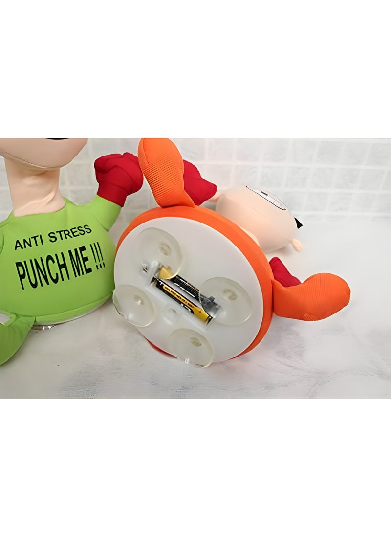 MAGIC VAULT Stress Relief Toy, Touching Punch Electric Plush Vent Toy Me Doll Funny Emotional Relieve Anxiety Screaming for Child  - Image 3