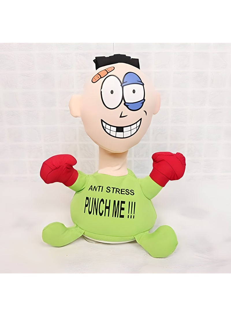 MAGIC VAULT Stress Relief Toy, Touching Punch Electric Plush Vent Toy Me Doll Funny Emotional Relieve Anxiety Screaming for Child  - Image 2