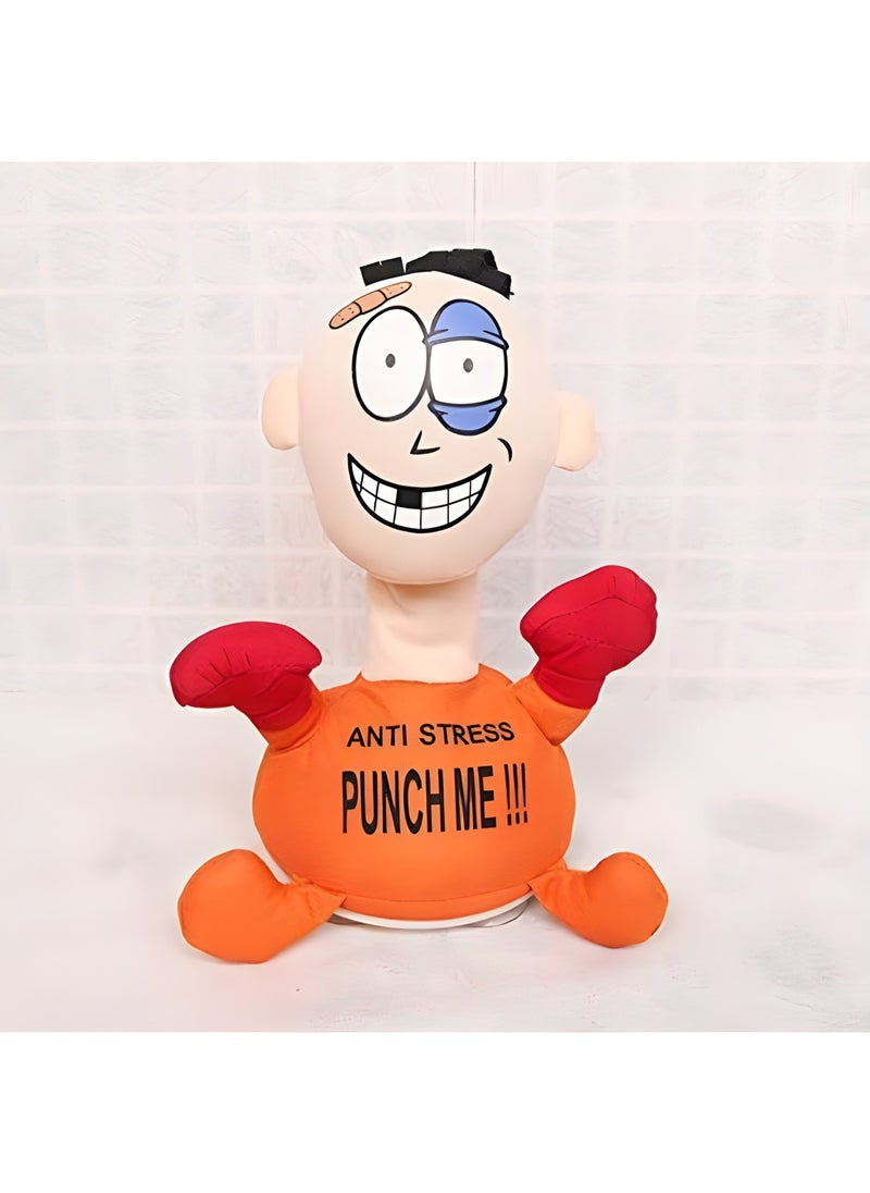 MAGIC VAULT Stress Relief Toy, Touching Punch Electric Plush Vent Toy Me Doll Funny Emotional Relieve Anxiety Screaming for Child  - Image 5