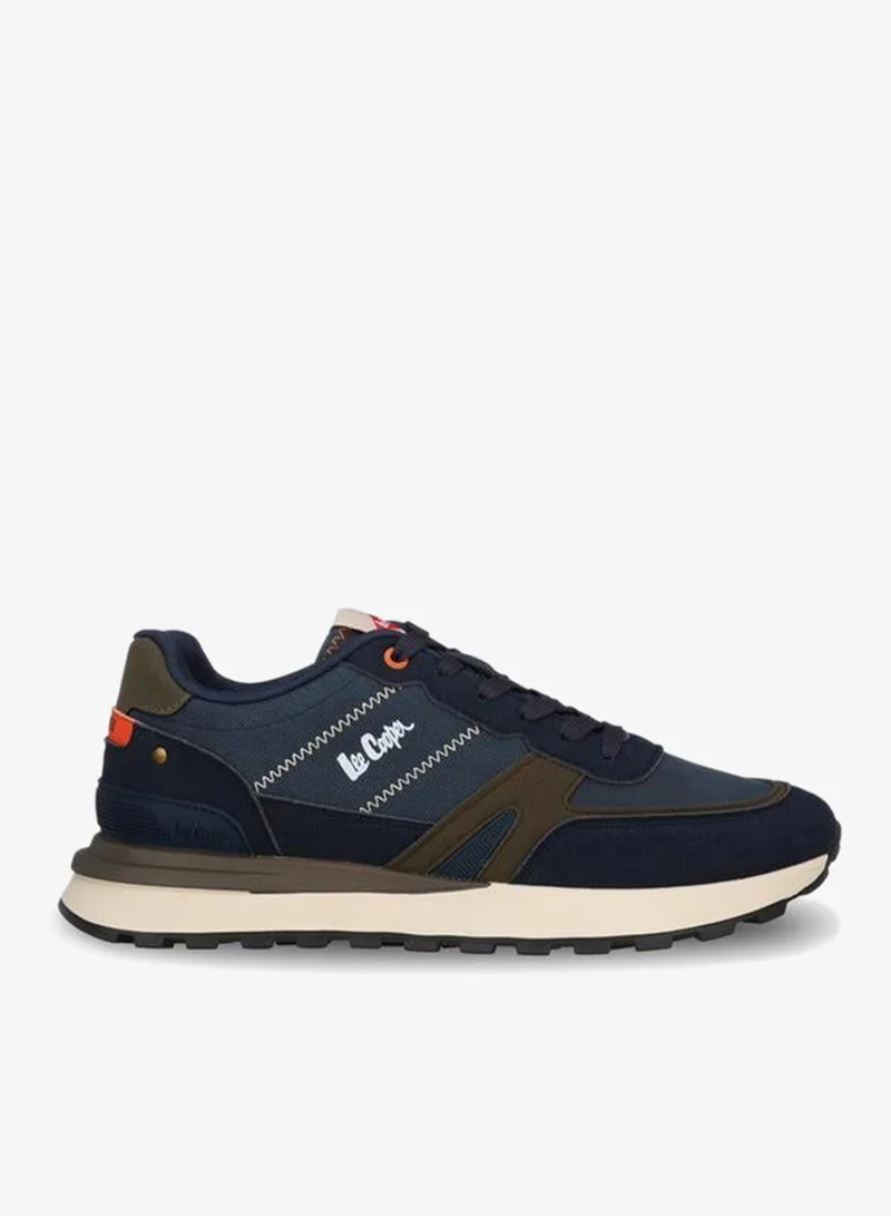 Lee Cooper NAVY Men Lace-Up Ankle Sneakers for Men | Best Price UAE