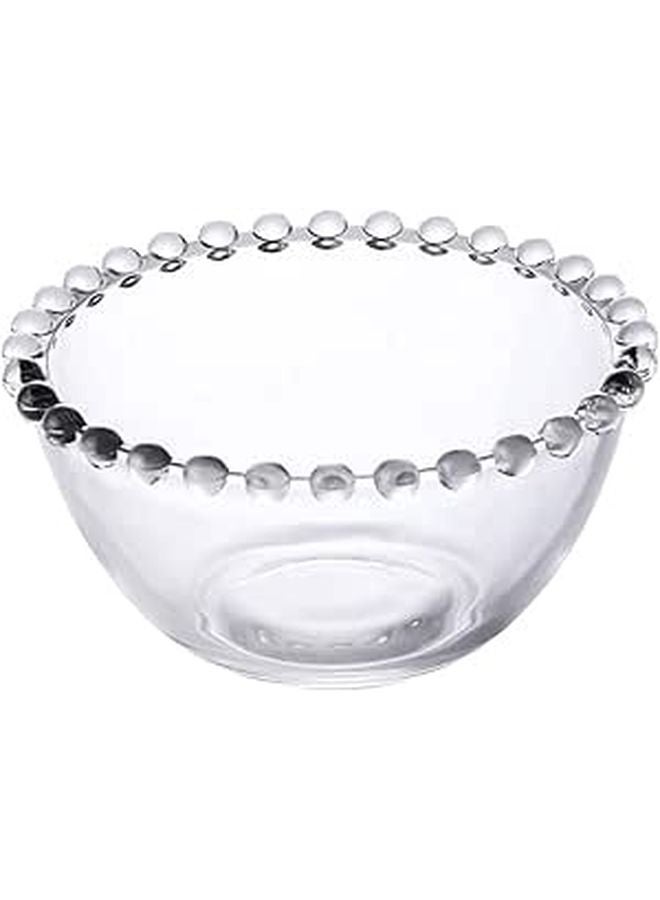Medium Glass Fruit Serving Bowl For Salad Dessert Snacks Storage Kitchen Tableware - Image 1
