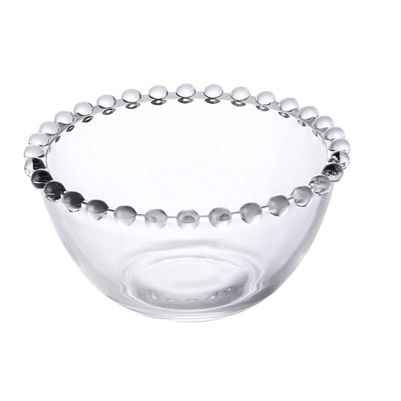 Medium Glass Fruit Serving Bowl For Salad Dessert Snacks Storage Kitchen Tableware - Image 2
