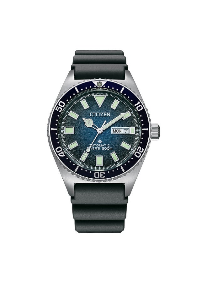 Citizen Promaster NY0129‑07L Automatic Diver Men's Watch 41mm Stainless Steel Blue Dial Day & Date 200M - Image 1