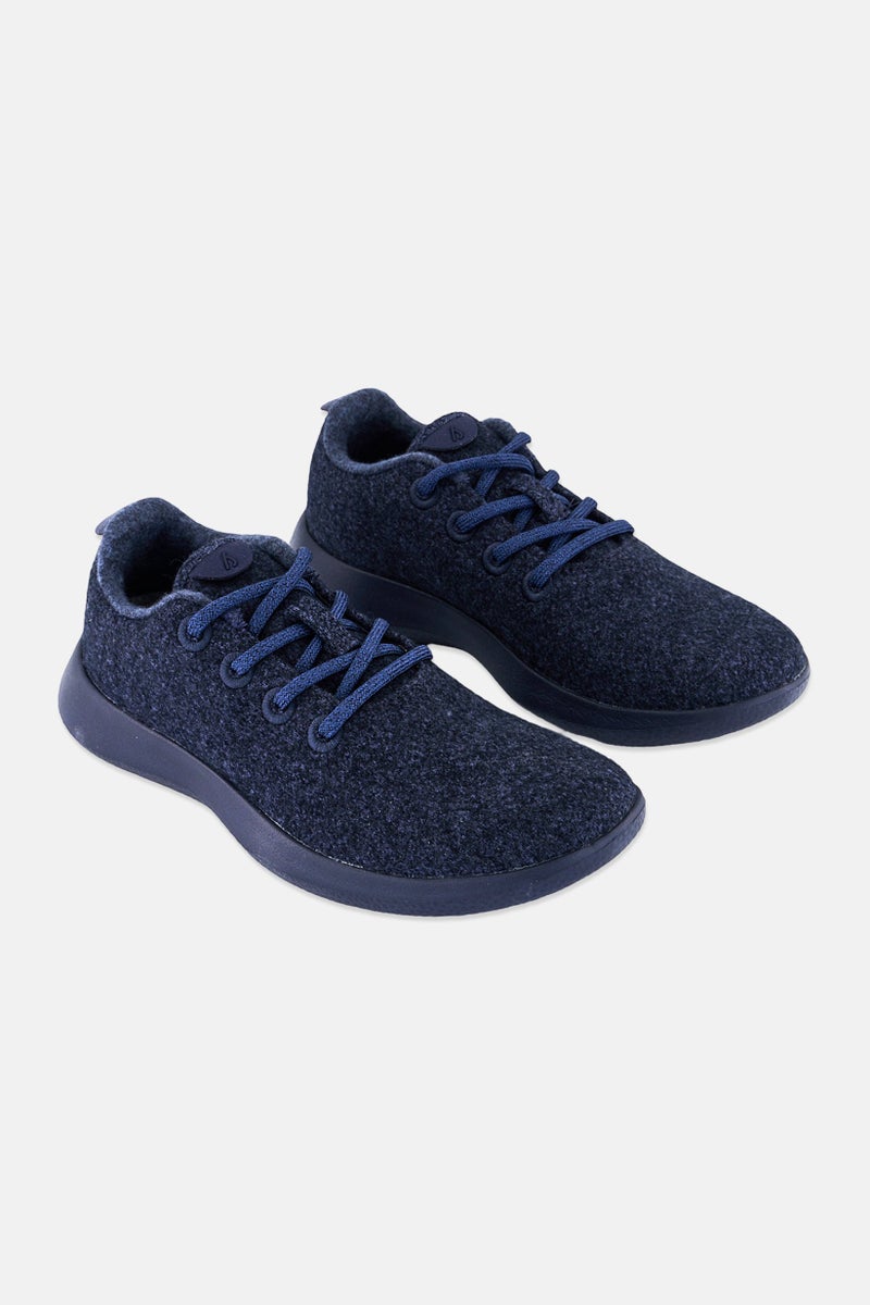 Allbirds Women Lace Up Casual Shoes, Navy - Image 1