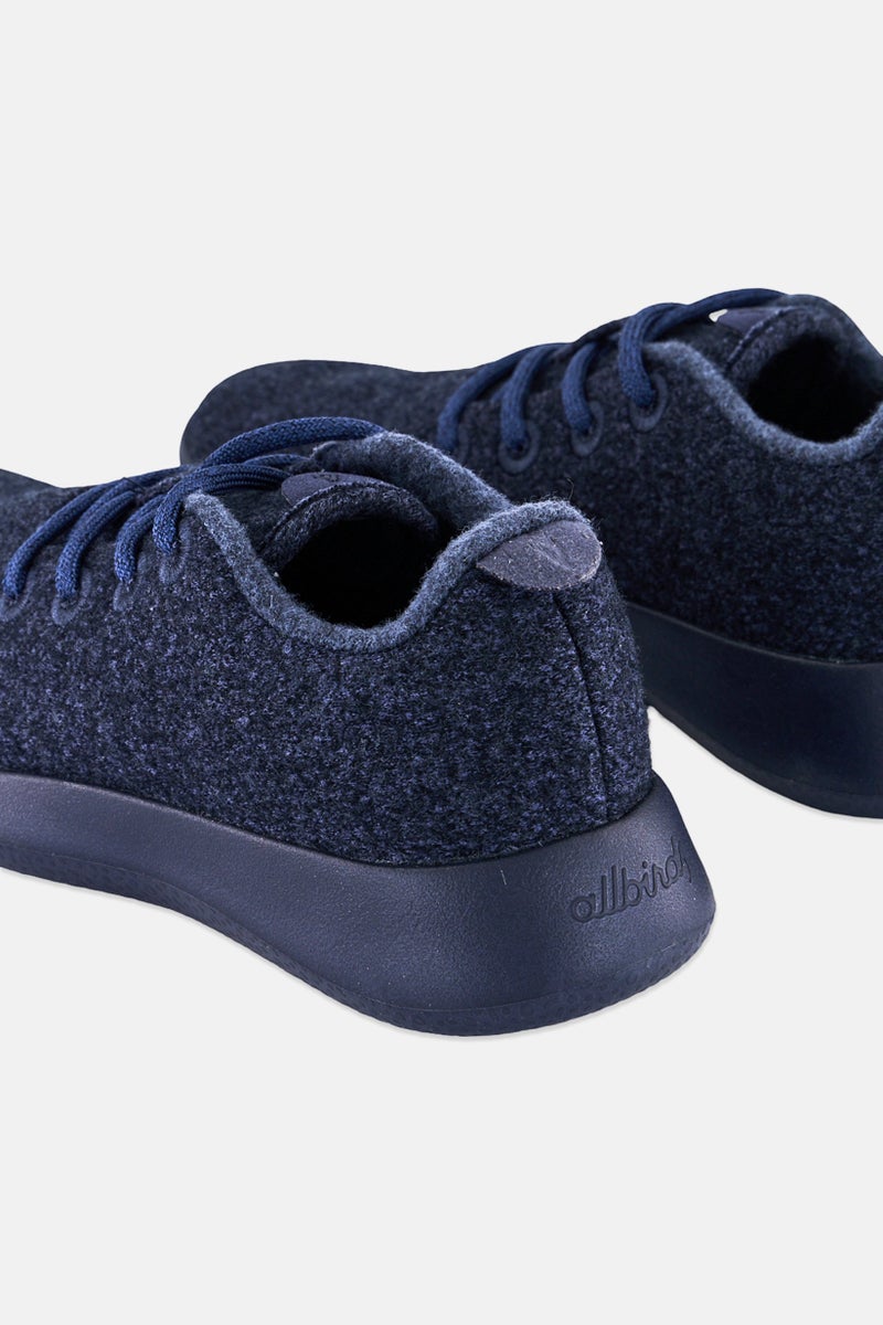 Allbirds Women Lace Up Casual Shoes, Navy - Image 2