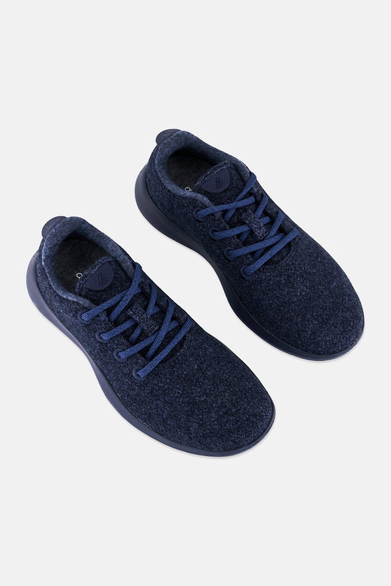 Allbirds Women Lace Up Casual Shoes, Navy - Image 4