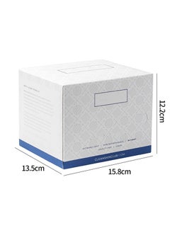 CLEAN SKIN Cleansing Wipes, 100% USDA Bio-Based Face Wipes, Disposable Face Wipes, Makeup Remover Wipes, Super Soft for Sensitive Skin, 50 Count, 1 Pack  - Image 1