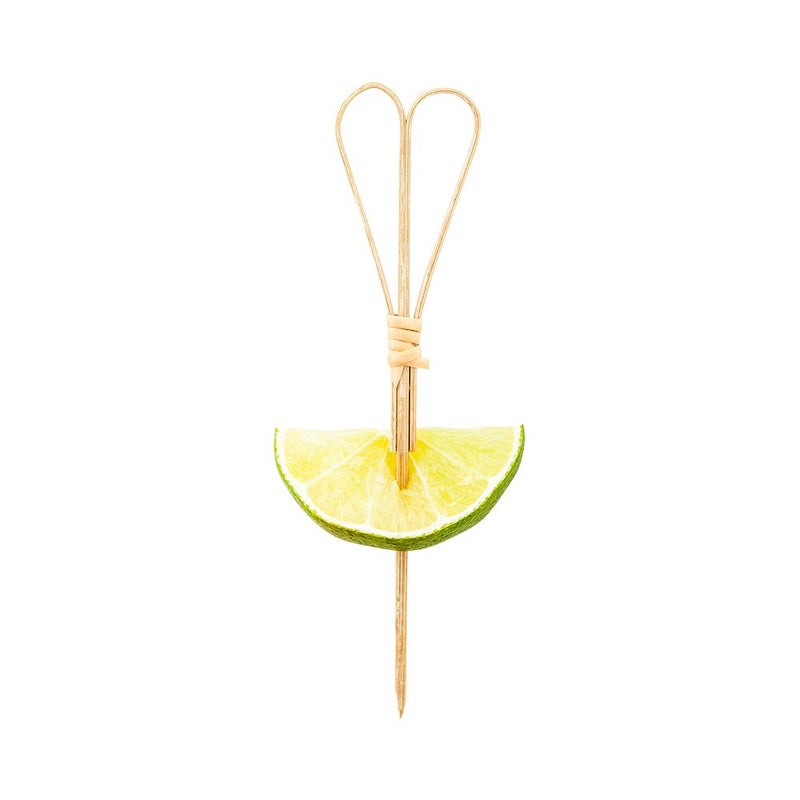 Restaurantware Restaurantware 48 Inch Decorative Skewers 1000 Heart Design Decorative Bamboo Skewers  Sharp Point Sturdy Bamboo Decorative Picks Handmade For Appetizers Or Garnishes 