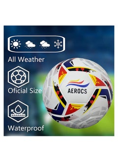 AEROCS World Cup Football Traditional Soccer Ball Best Indoor Or Outdoor Basketball - Size 4 For Soccer Players And Football Fans  - Image 2