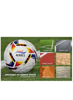 AEROCS World Cup Football Traditional Soccer Ball Best Indoor Or Outdoor Basketball - Size 4 For Soccer Players And Football Fans  - Image 5