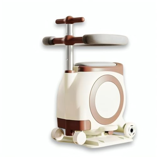 SAMUSAGYA Multifunctional Baby Scooter with Safety Guard & Storage – Ride-On Toy for Kids Aged 2–5 | Waterproof Booster Seat with Backrest | Ideal for Outdoor Play, Travel & Gifting - Image 1