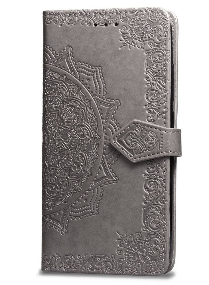 Loquat Suitable For IPhone Datura Embossed Leather Case - Image 1