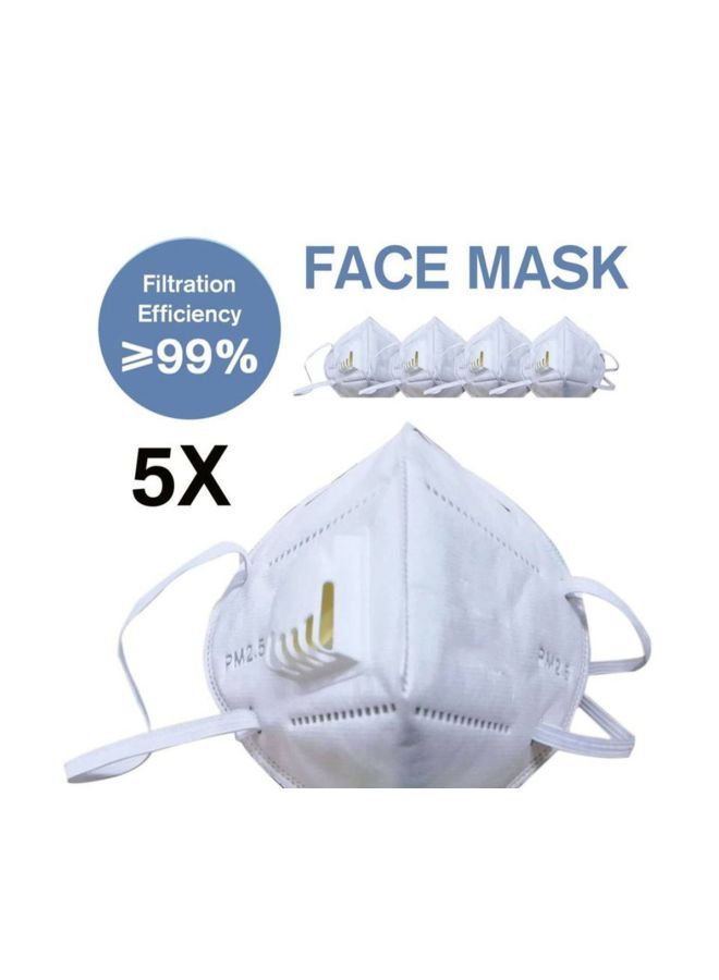NIBEMINENT Kn95 Protective Face Mask With Disposable Breathing Valve - Image 2