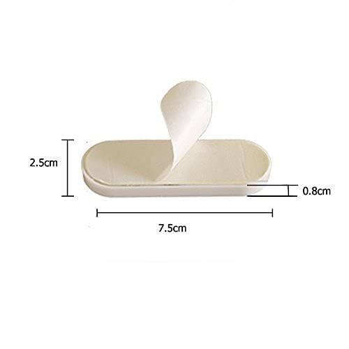 SHOPECOM SHOPECOM selfAdhesive Paste Open Sliding Door Handles for Interior Doors Glass Window Cabinet Drawer Sliding Handle for Glass Window Door Cabinet Cupboard Drawer2pcs - Image 5
