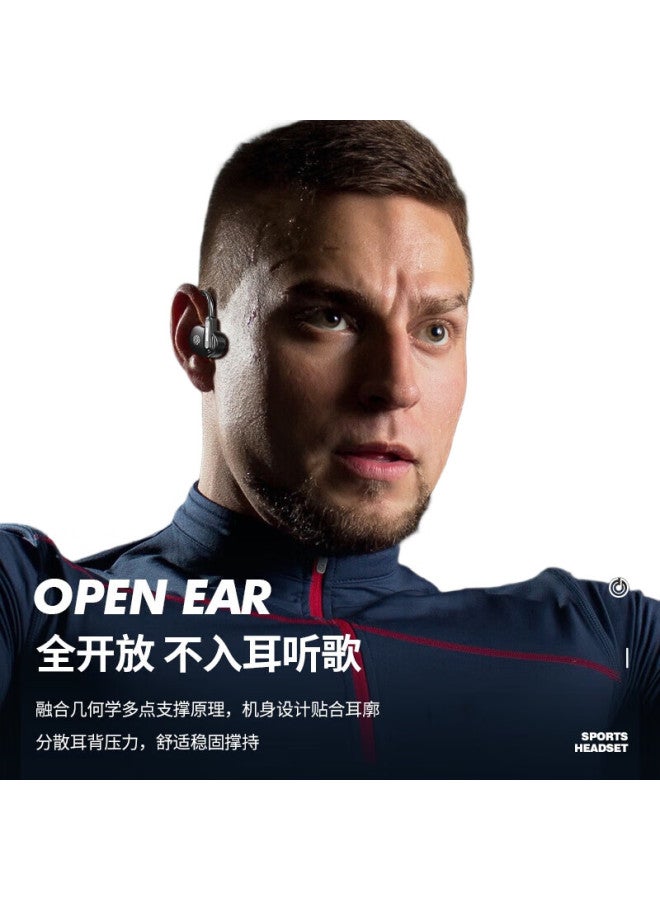 Newmine Mini6S [Open Non-In | Bone Conduction Concept] Over-Ear Bluetooth Headphones, Open-Style True Wireless Non-In Comfortable Sports Running Ear Clip Headphones - Image 3