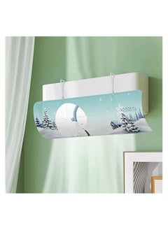 Air conditioner distributor operates manually without a remote control and without electricity (multi-color and graphics)