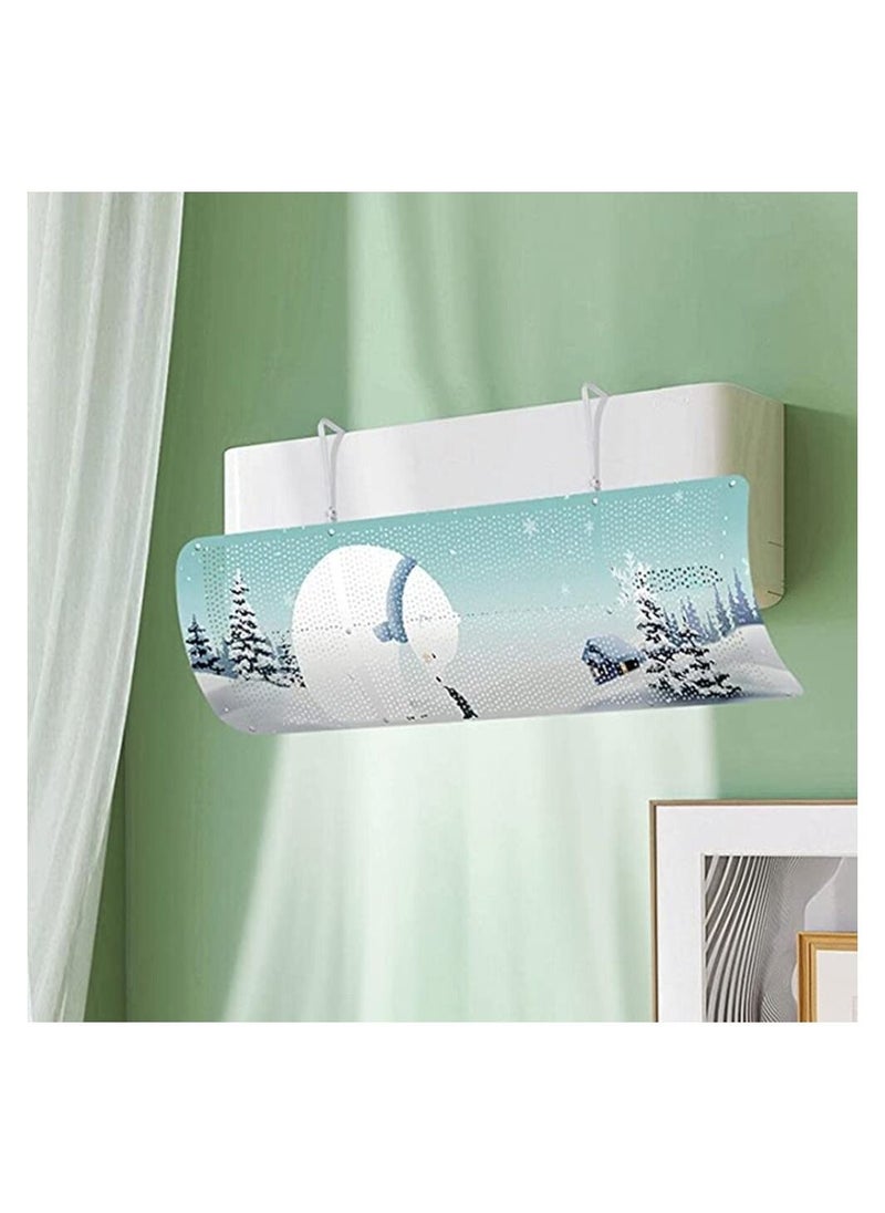 Generic - Air conditioner distributor operates manually without a remote control and without electricity (multi-color and graphics) - Image 1