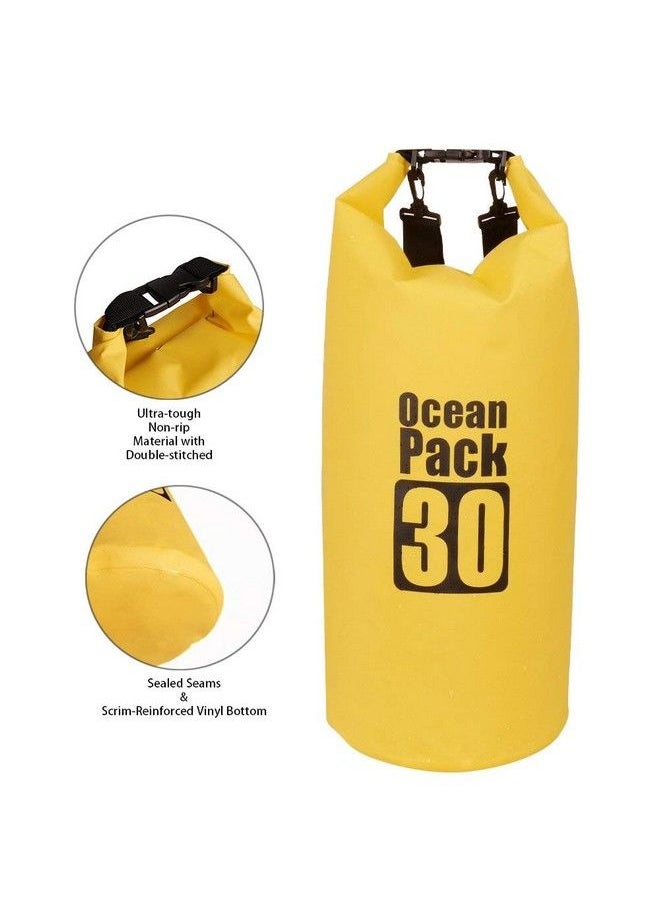 Breewell 30L Pvc Waterproof Dry Bag Sack Ocean Pack Floating Boating Camping ; Multi Color  - Image 3