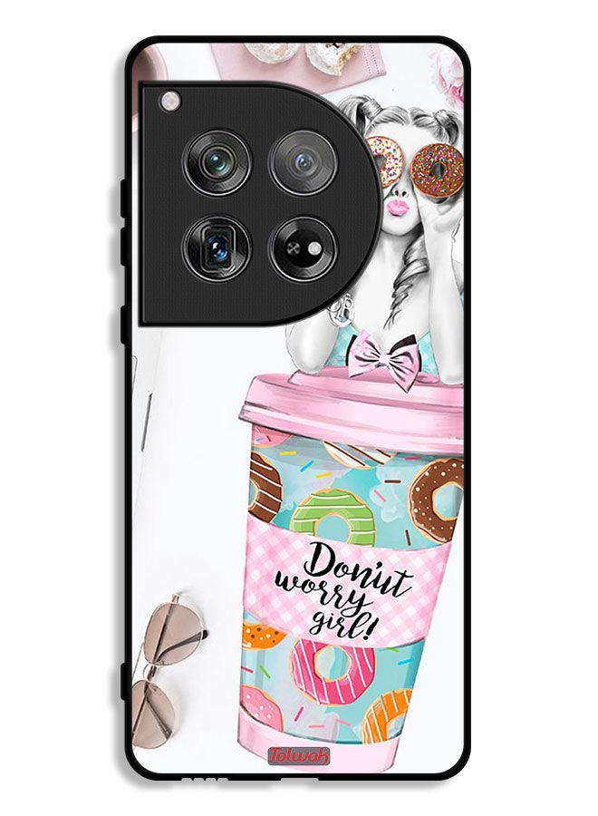 OnePlus 12 Protective Case Cover Donut Worry Girl