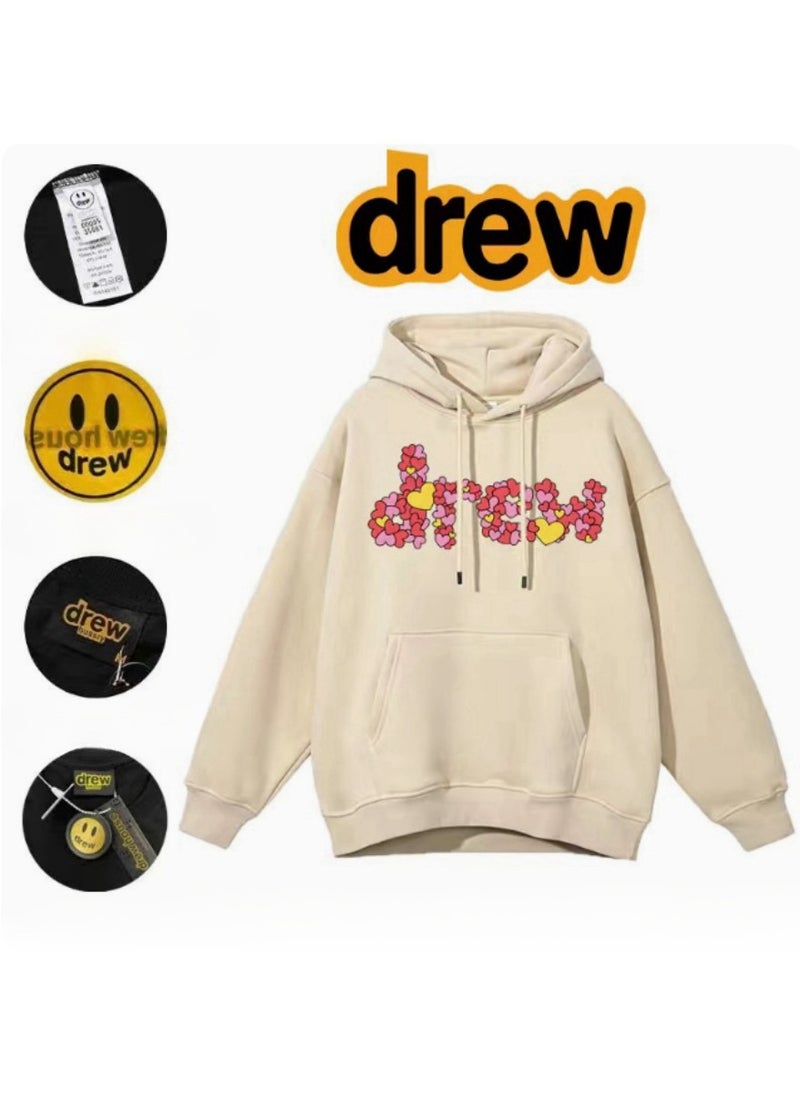 drew - New Drew Love Smile Hoodie - Image 1