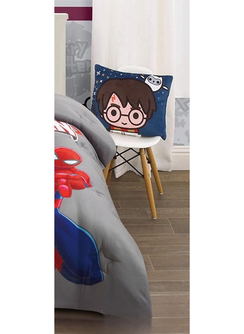 Greneric Comforter set with children's drawings, 3 pieces, compressed quilt, size 160*220cm - Image 4