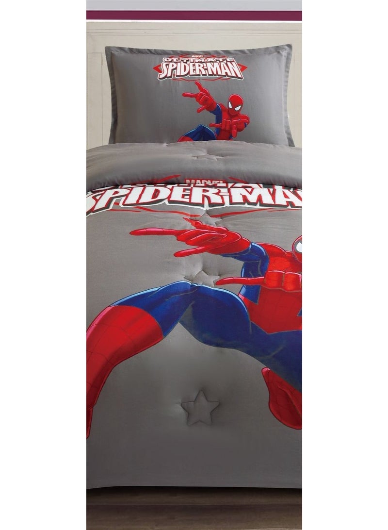 Greneric Comforter set with children's drawings, 3 pieces, compressed quilt, size 160*220cm - Image 3