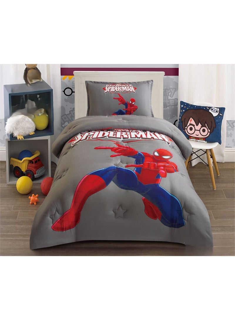 Greneric Comforter set with children's drawings, 3 pieces, compressed quilt, size 160*220cm - Image 1