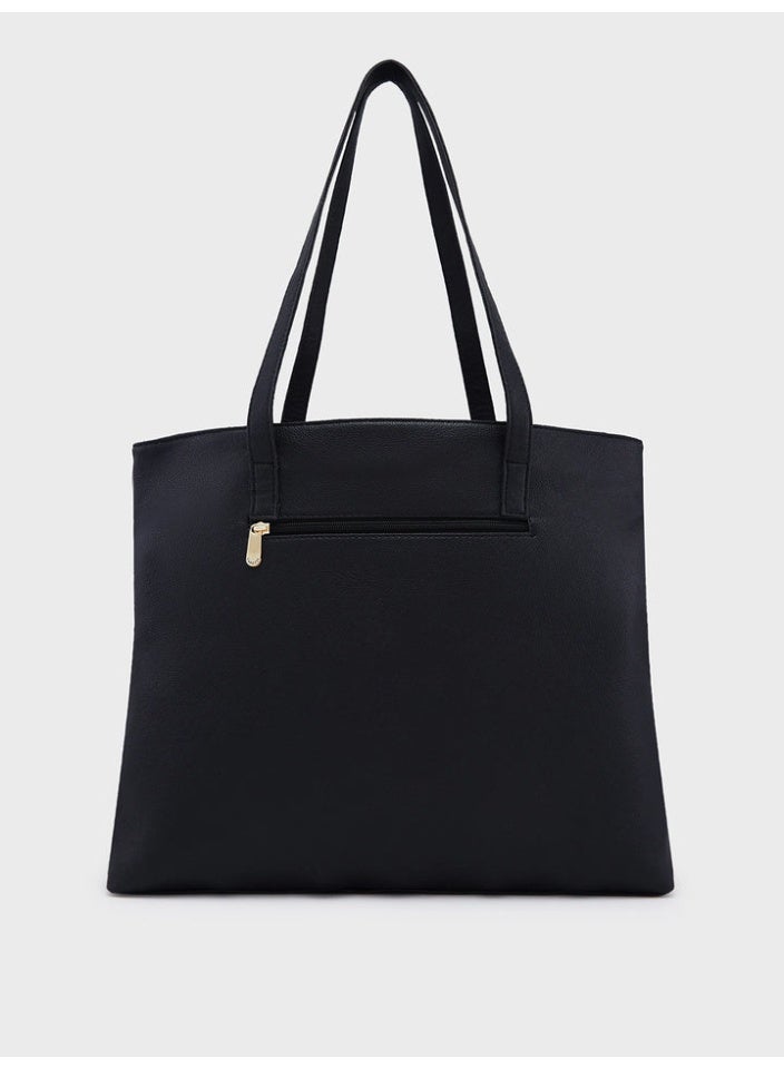 CAPRESE AMELIA TOTE MEDIUM BLACK - Image 5