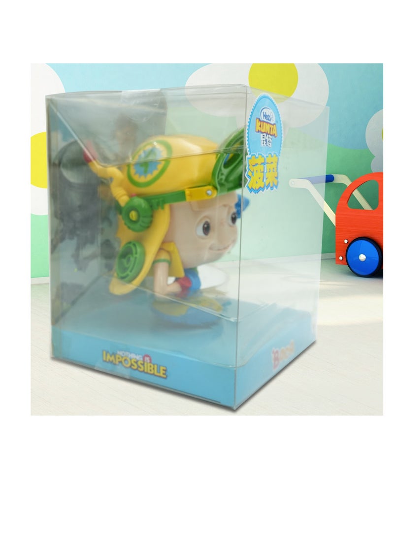 Hezi Kunta BOCA Action Figure , Interactive Articulated Robot Character Toy for Kids 6+  Collectible Posable BOCA Figure with Movable Arms, Playful Expression & Bright Outfit , Creative Imaginative Play & Gift Idea for Children - Image 5