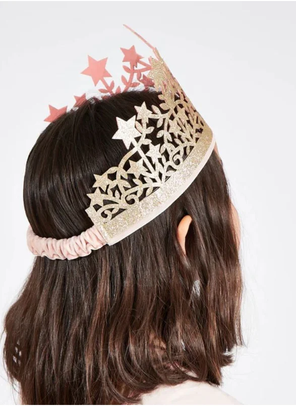 ميري ميري Glitter Fabric Star Crown