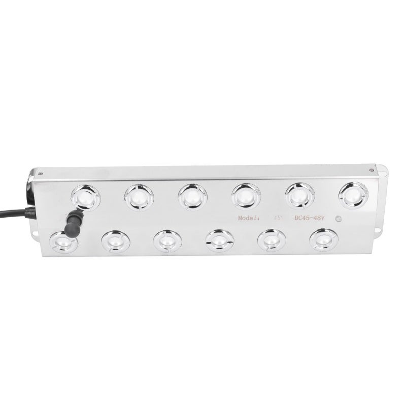 Ultrasonic Fogger 12 Heads IP67 Waterproof Quiet Operation Mist Maker - Advanced Ultrasonic Technology Stainless Steel Water Pond Fountain for Indoor Outdoor Garden Landscape Enhancement - Image 1