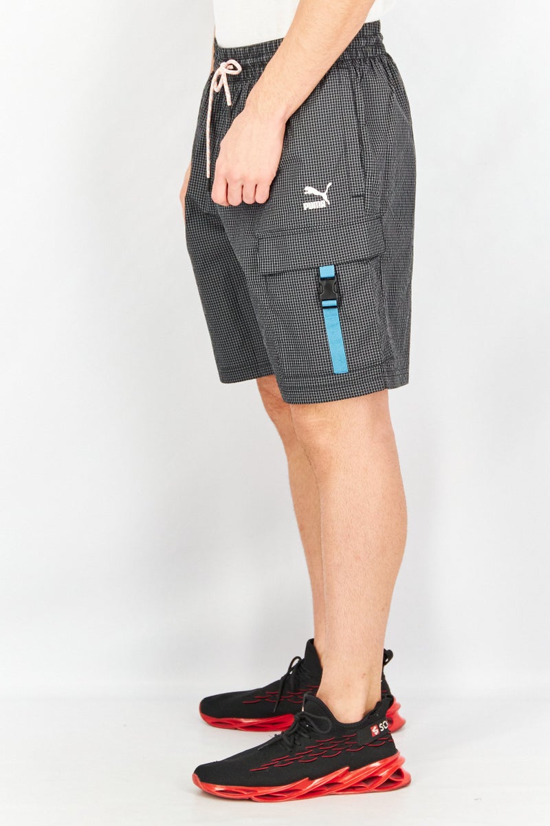 PUMA Men Sportswear Fit Training Cargo Shorts, Black Combo - Image 3