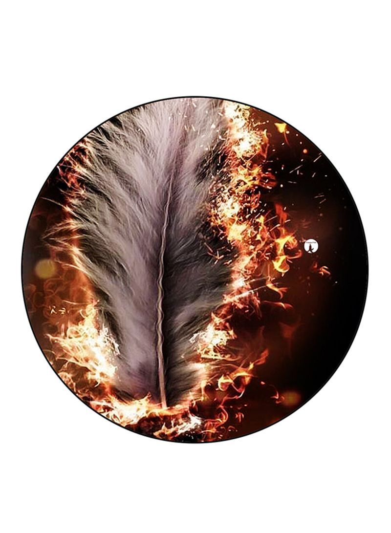 RKN Feather Printed Fridge Magnet Multicolour - Image 1