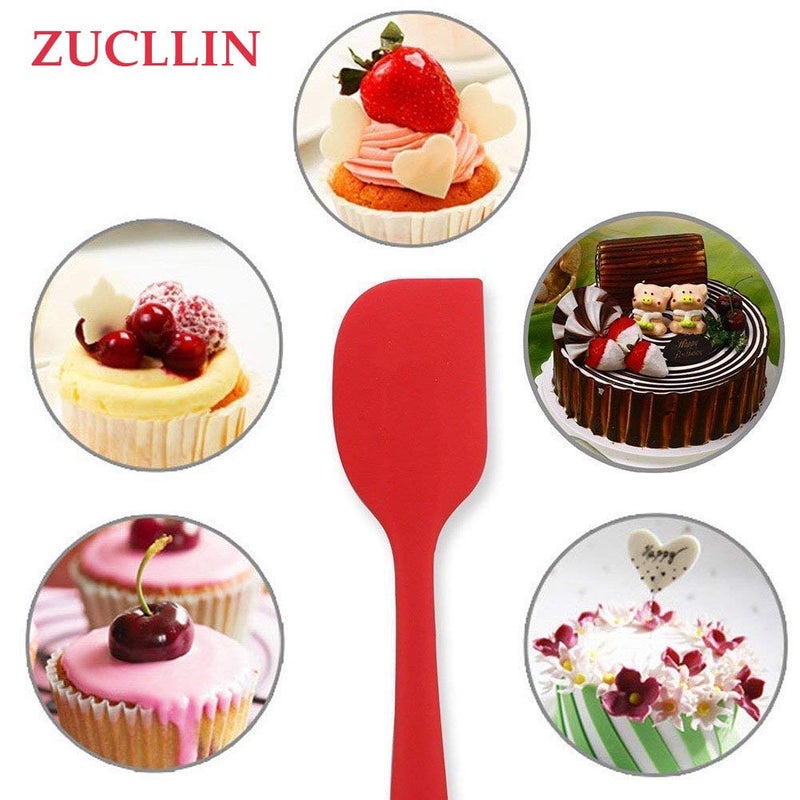unique enterprise ZUCLLIN Silicone Spatula Set Spatula Silicone Silicone Spatula Spatula Set Non Stick Spatula Silicone Spatula for Cooking Spatula for Non Stick Silicon Spatula Non Stick Spatula SetV57 - Image 2