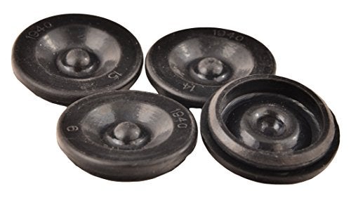 Redline Dexter EZ Lube Rubber Grease Plugs Hub Dust Cap 4 Pack - Image 1