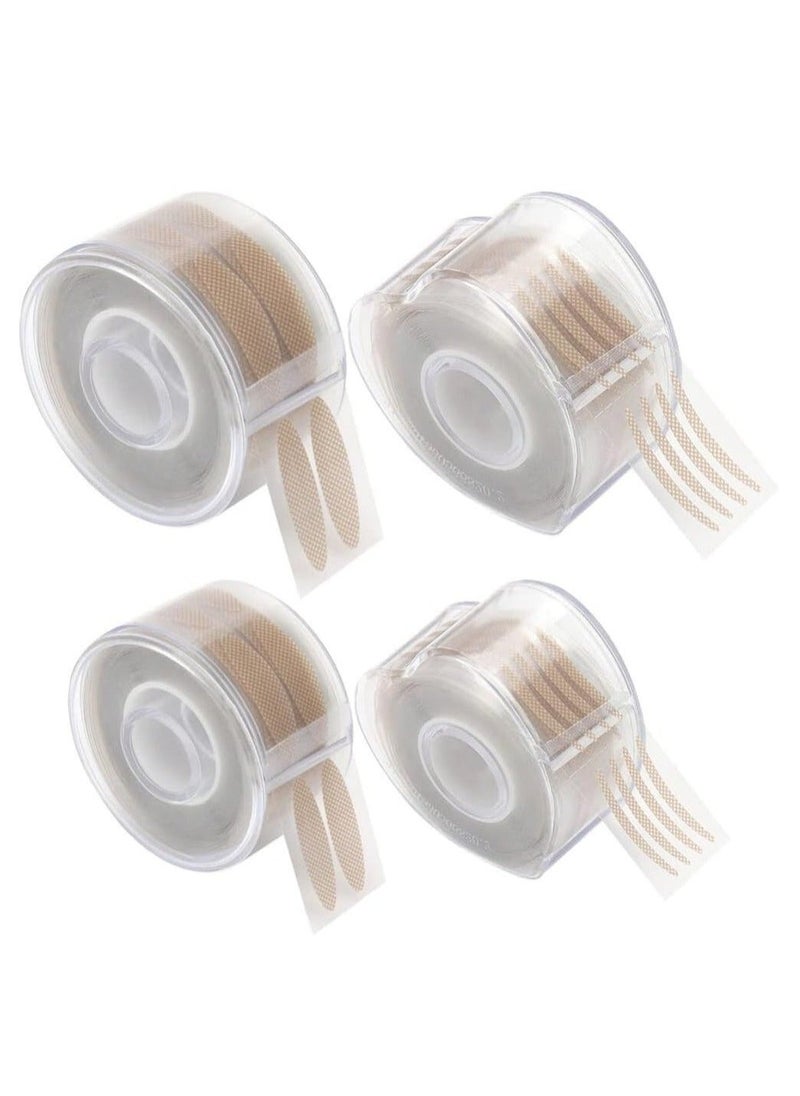 Generic Double Eyelid Stickers 1200 Pairs One Side Natural Invisible Eyelid Tape Stickers Waterproof Breathable Self Adhesive Eye Lid Lift Strip for Uneven Mono and  Droopy Hooded Eyelids - Image 1