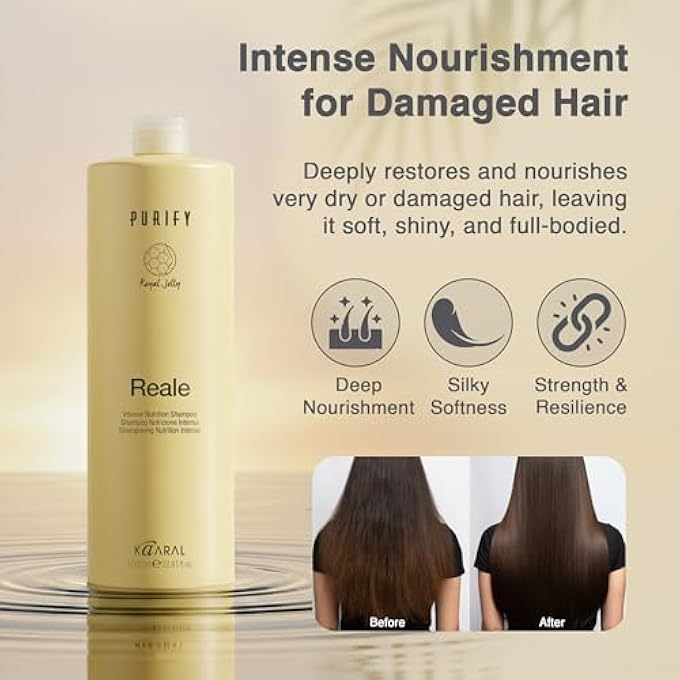 kaaral NATURA PURIFY REALE INTENSE NUTRITION SHAMPOO - 35.27 OZ - Image 3