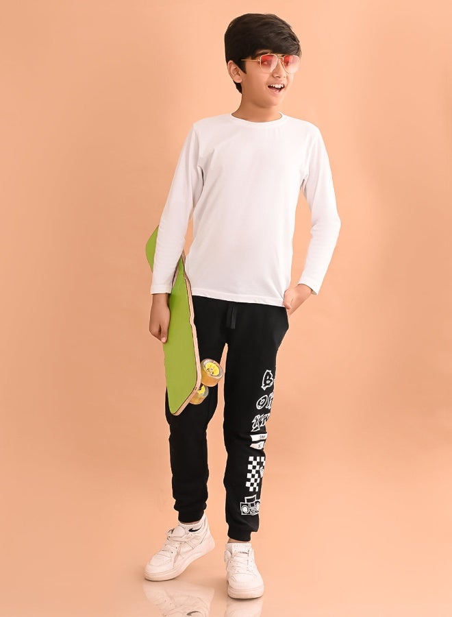 LILPICKS Boys Ankle Length Joggers 