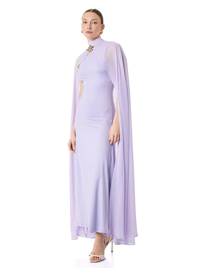كوتون Maxi Cape Dress