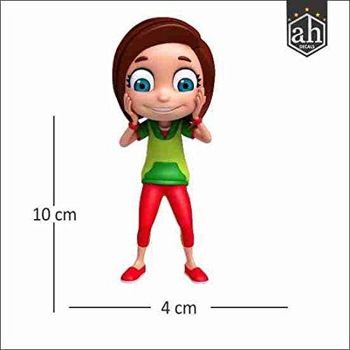 AH Decals Amazing Animated 3D Wall Switch Board Stickers for Living Bed Kids Room | (Set of 5) - Image 4