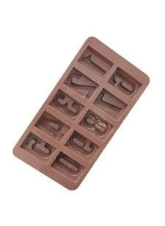 Silicone Mold for Chocolate, Candy and Ice Cubes (Random Shape) Multicolor