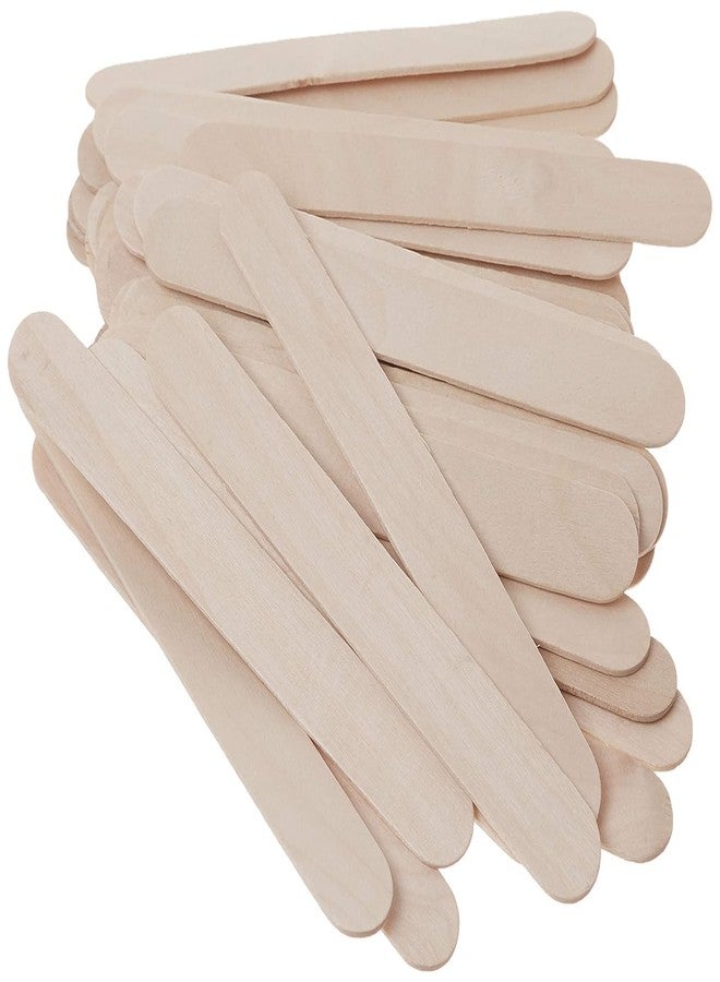 Magic Providers Hair Removal Waxing Stick | Spatula for Waxing Pack of 100 | 6 Inches Ice crème sticks | Waxing Stick wooden | Kids Craft Material - Image 1