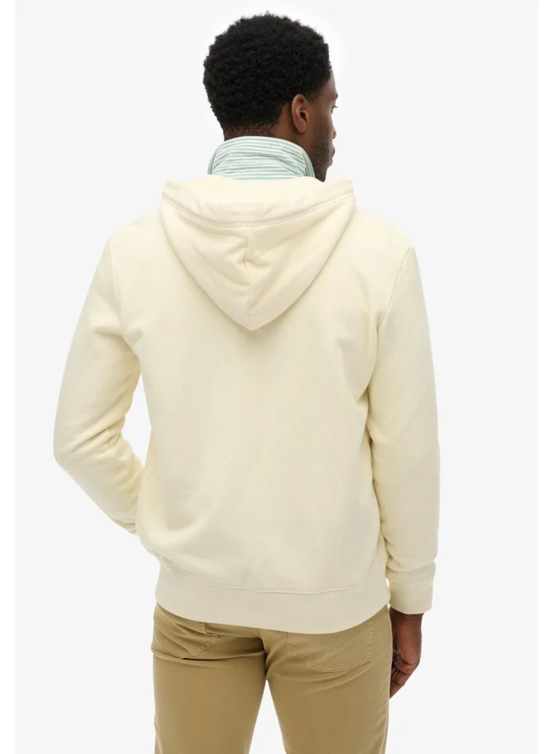 Superdry  Essential Logo Zip Hoodie Half Brushed for Men | Best Price UAE