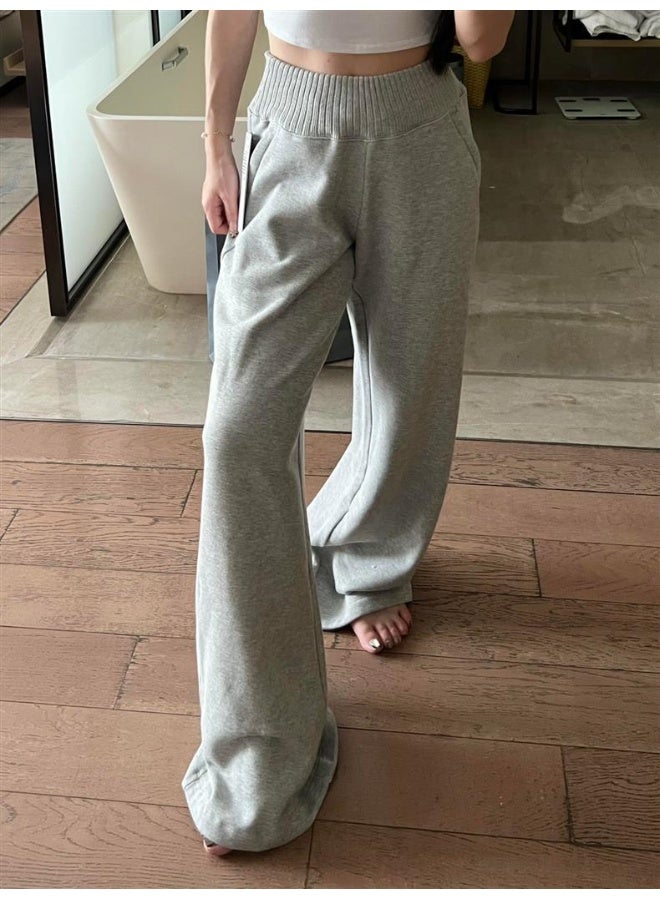 ألو يوغا سروال رياضي Alo بطبقة فخمة للخريف والشتاء، سميك ومستقيم - Image 1