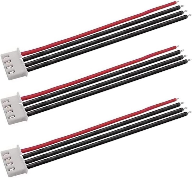 FLY RC 10pcs JST-XH 3S LiPo Balance Plug Extension Cable Battery Charger Connector 22AWG for RC Drone Rechargeable Lipo - Image 2