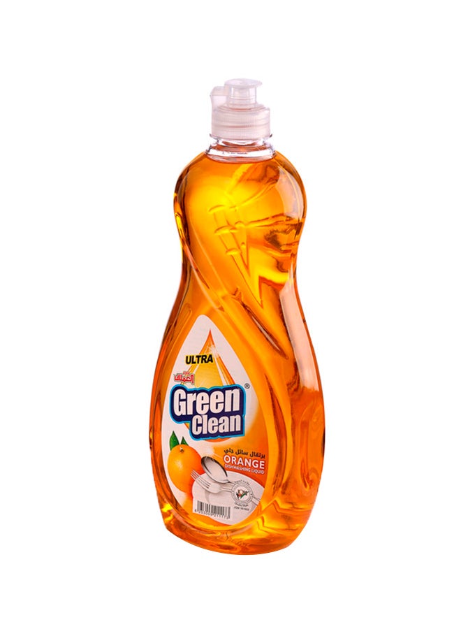 Green Clean Dishwashing Liquid Orange 750ml - Image 2
