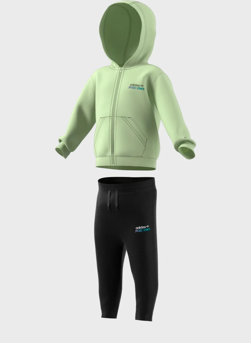 adidas Originals Infant Logo Hoodie Set
